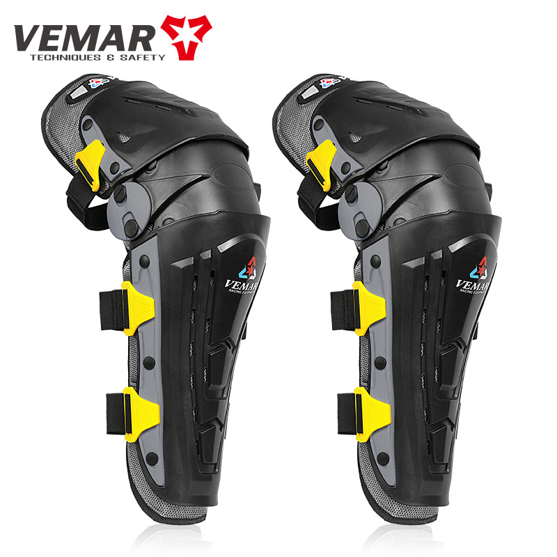 Vemar – genouillères de Protection pour Motocross Enduro, Protection anti-feu pour hommes