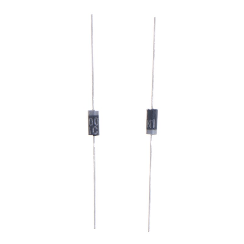 Diodo rectificador de , 1N4007, 100 Uds., 4007, 1A, 1200V, DO-41, IN4007, 1n4007