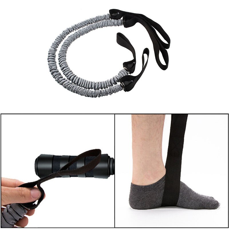 Rueda de rodillo Ab para gimnasio en casa, equipo de culturismo de Fitness, rueda Abdominal de alta elasticidad, cuerda de tracción, bandas de resistencia