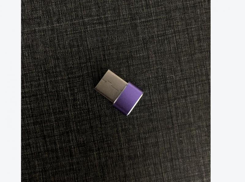2,0 Typ A Stecker auf Typ C Buchse Konverter Adapter Typ C USB Standard Lade daten übertragung Telefon Zubehör: Rose Gold