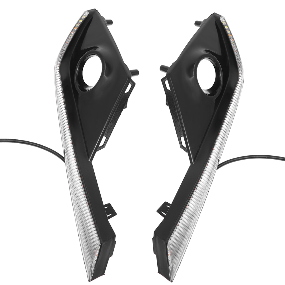 2PCS Daytime Running Light For Mazda CX3 CX-3 LED Waterproof ABS 12V DRL Fog Lamp Decoration Car Accessories