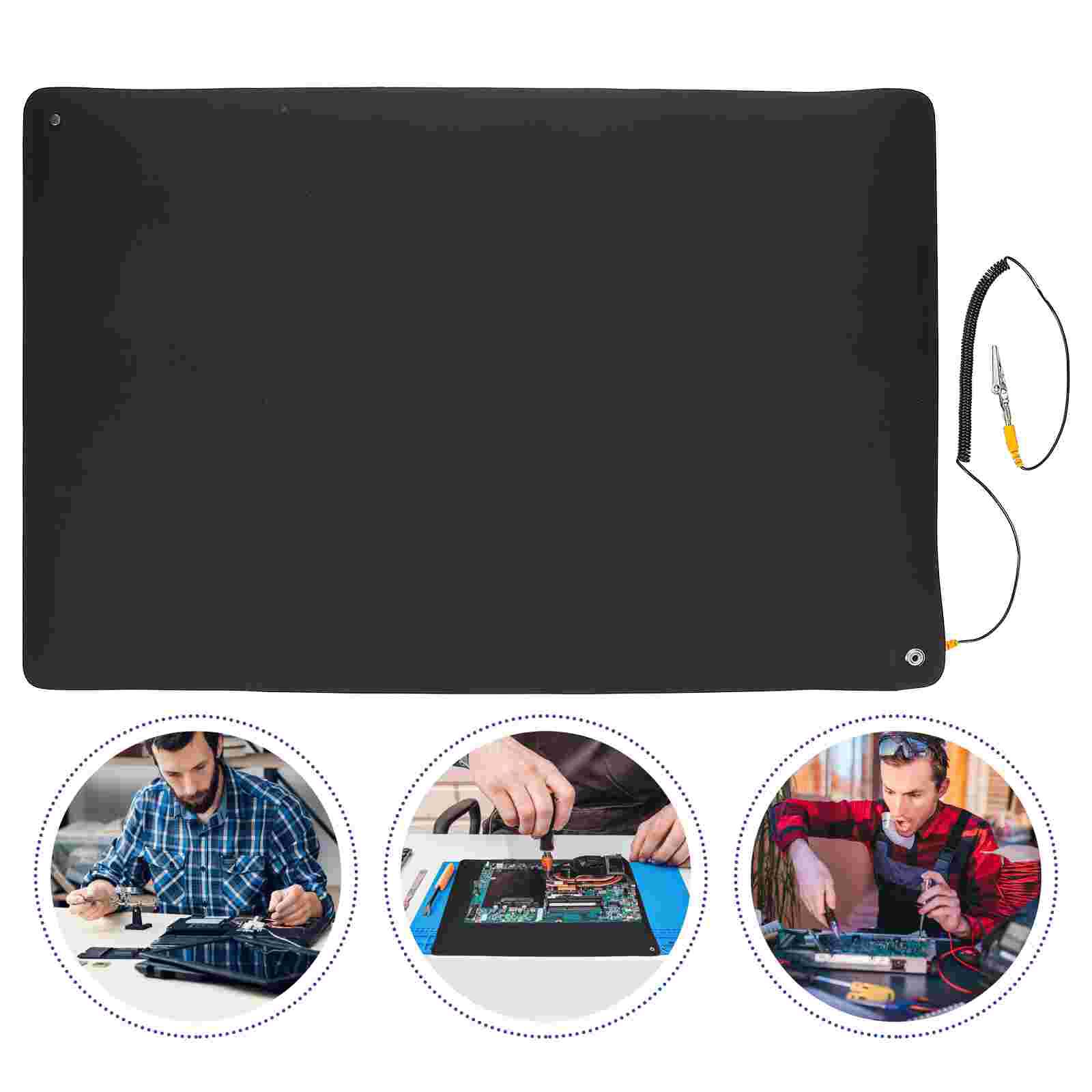 Anti Static Mat Silicone Repair Mat Supply With Anti-static Wrist Strap