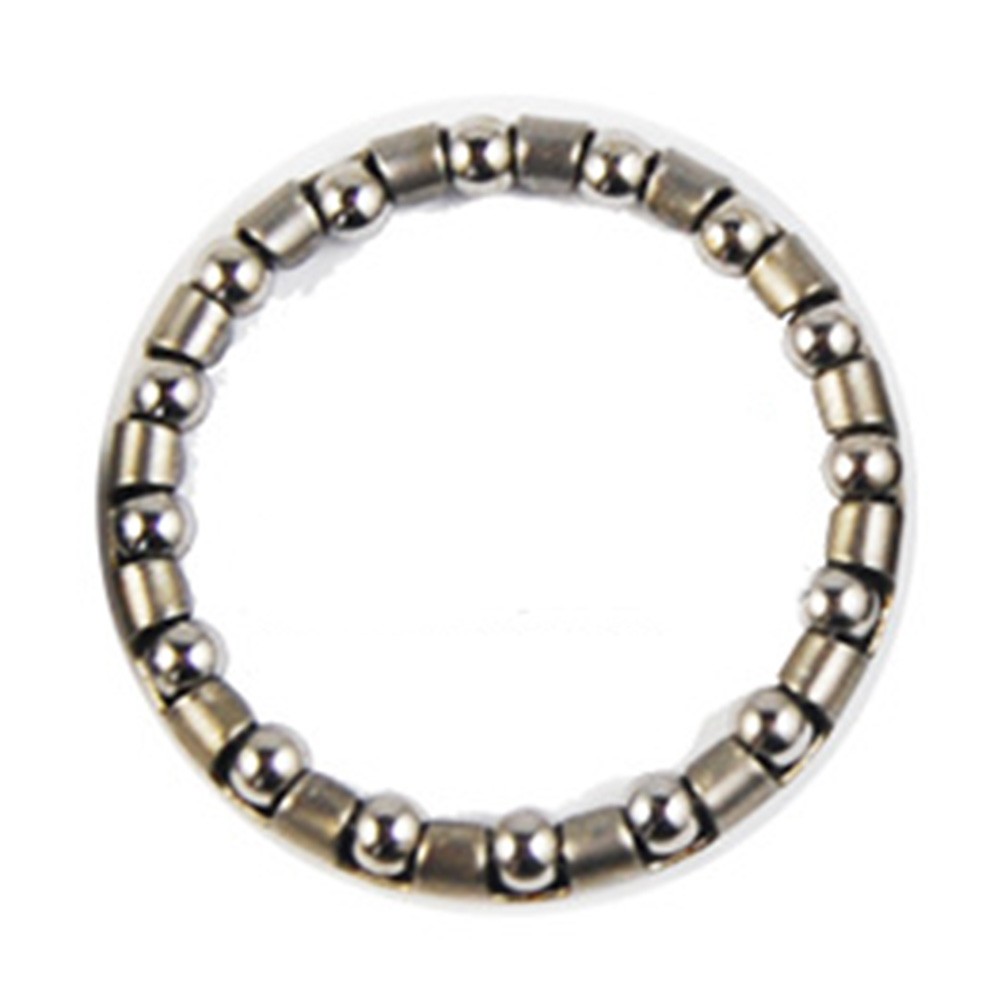 2 stks Racefiets Volledige Set Wielnaaflagers Voorvork Headset Stalen Lager Fiets Reparatie Onderdelen Fietsen Accessoires: YELLOW