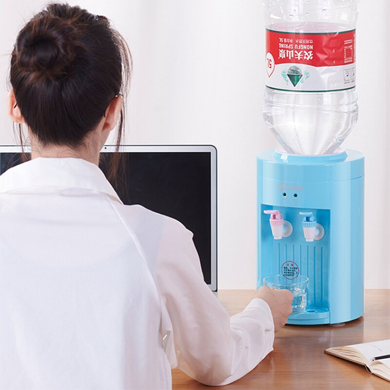Mini water dispenser can heat domestic desktop water dispenser student small and cold water dispenser
