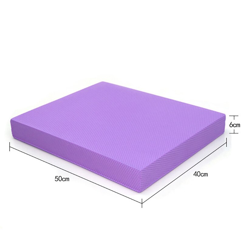 TPE Thickened Balance Pad Flat Support Ankle Rehabilitation Training Mat for Yoga Fitness Balance Training