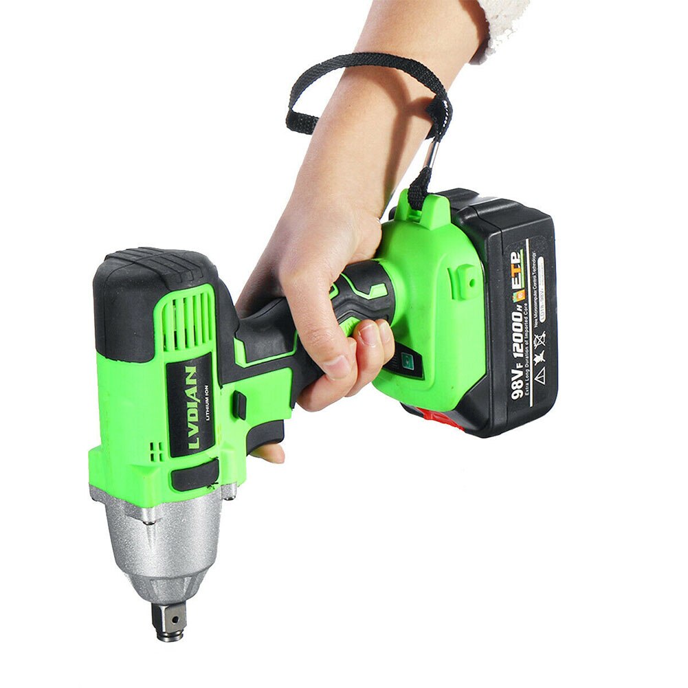 Electric Tools Screw Removing Auto Repairing Practical Rechargeable Wireman Cordless Impact Wrench Punching Scaffolder Brushless