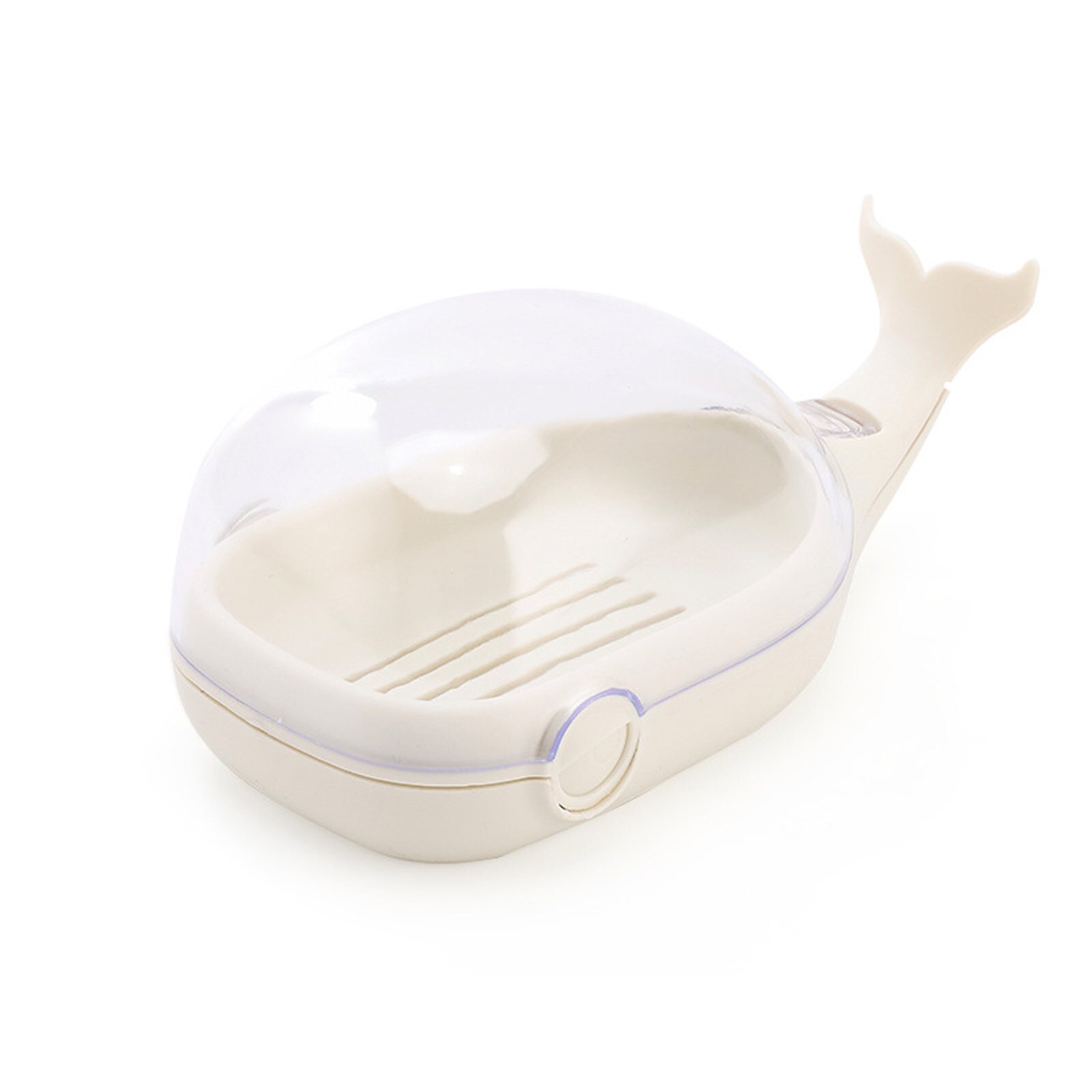 Fish Shaped Soap Dish With Lids Soap Holder Drain Rack For Bathing Shower Plastic Soap Storage Box Bathroom Accessories: C