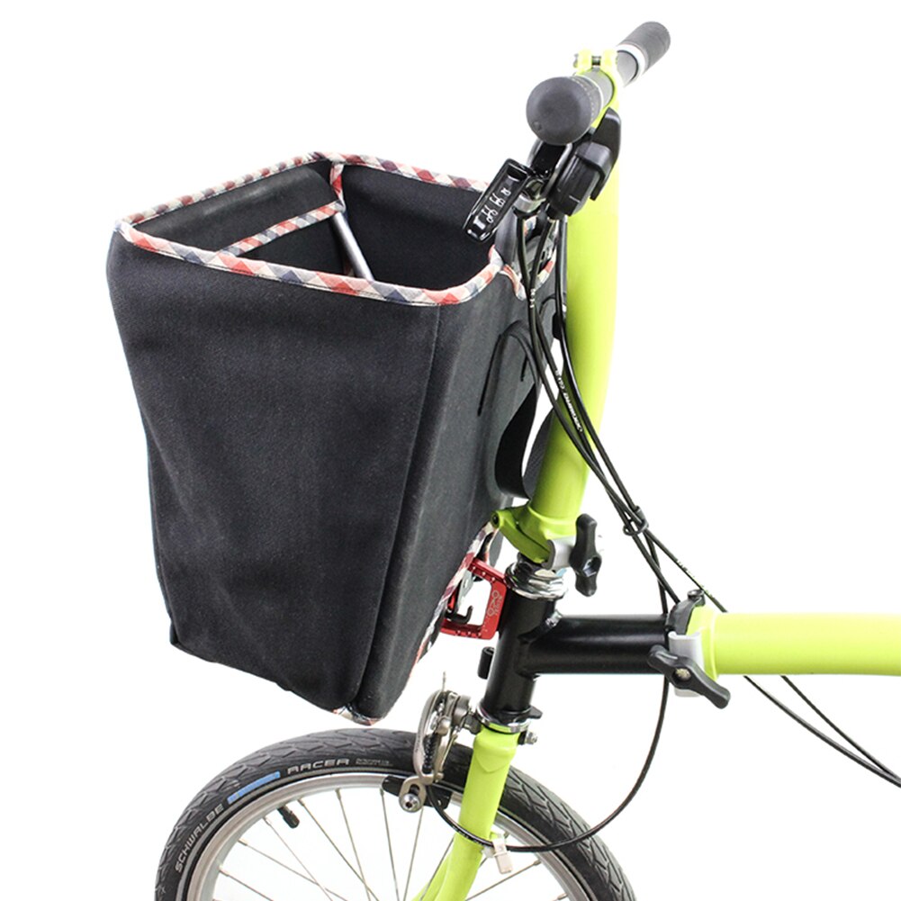 Voordrager Blok Tas Beugel Fiets Houder Draagbare Waterdichte Fietsen Elementen Voor Muqz Brompton Vouwfiets