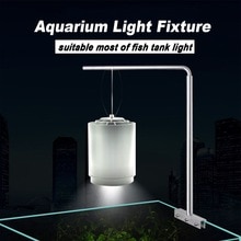 Supporto per lampada a sospensione a portato per acquario supporti per lampade universali per acquario per acquario supporto in alluminio gancio in modo sicuro