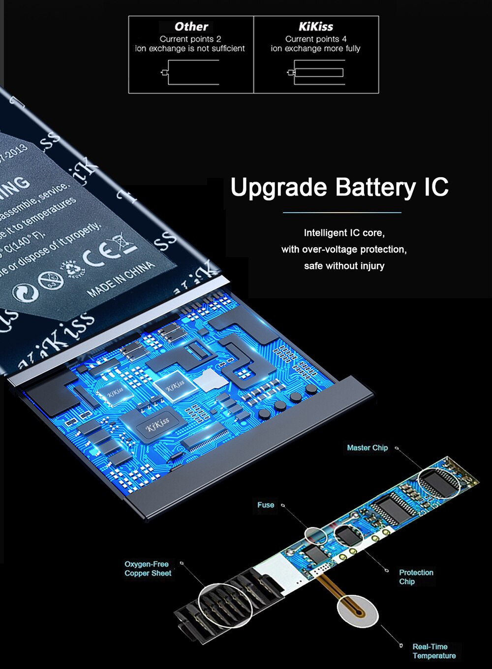 Originele Kikiss Krachtige 9500Mah Batterij Iplay 20Pro Voor Cube Alldocube Iplay 20 Pro/Iplay 20 IPlay20 Tablet Bateria
