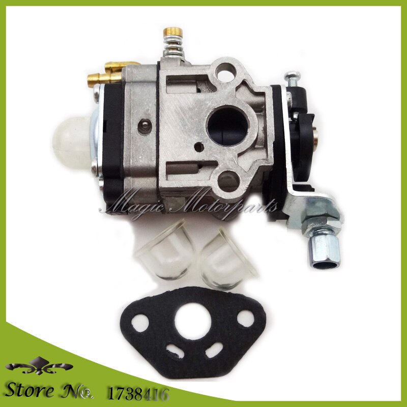Carburetor W/Gasket For Jiffy Ice Auger Jiffy 2 Cycle Engines 4082 Carb Replace