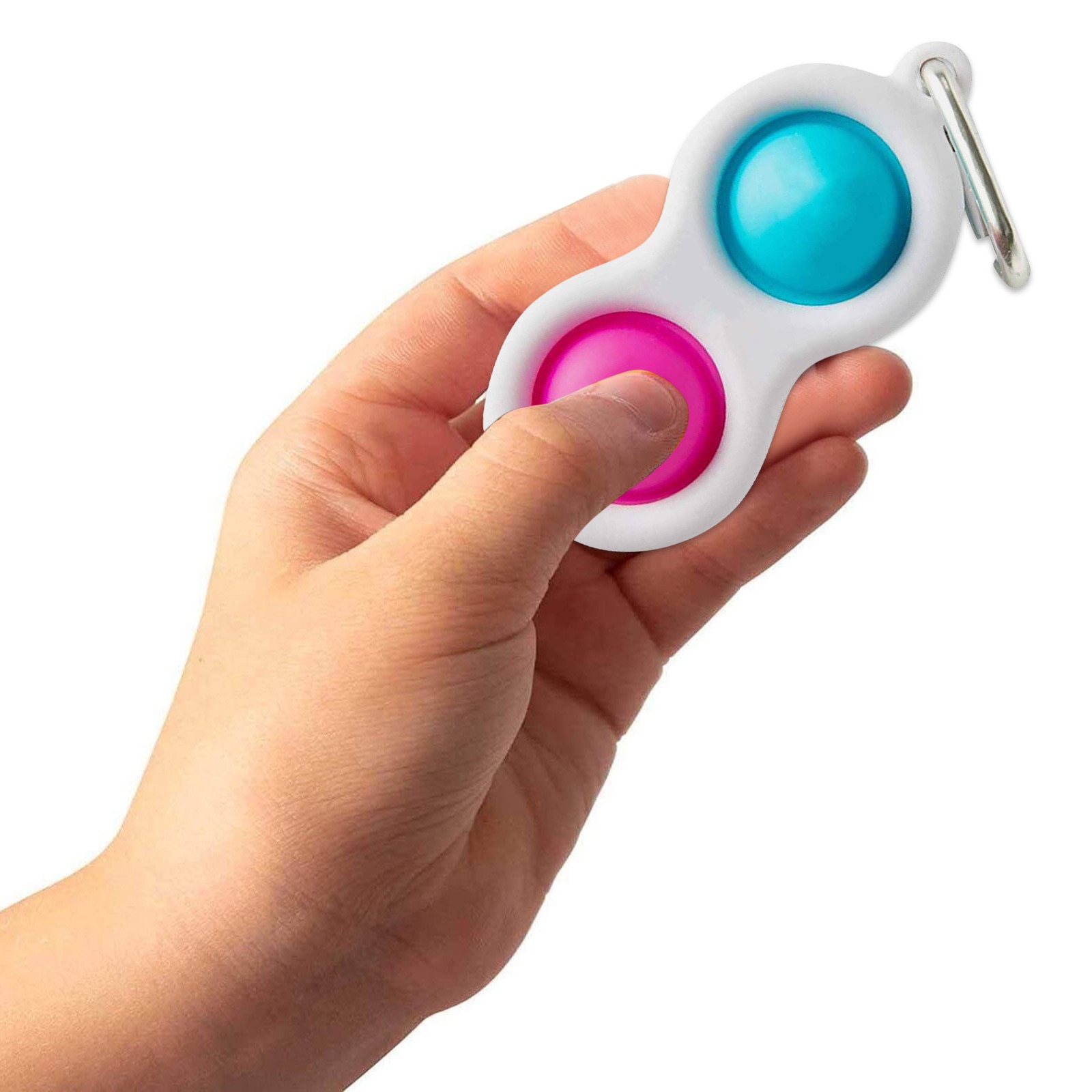 Fidget Simple fossetta giocattolo montessori giocattoli antistress mano Fidget Toy per bambini adulti autismo educativo precoce aghi speciali