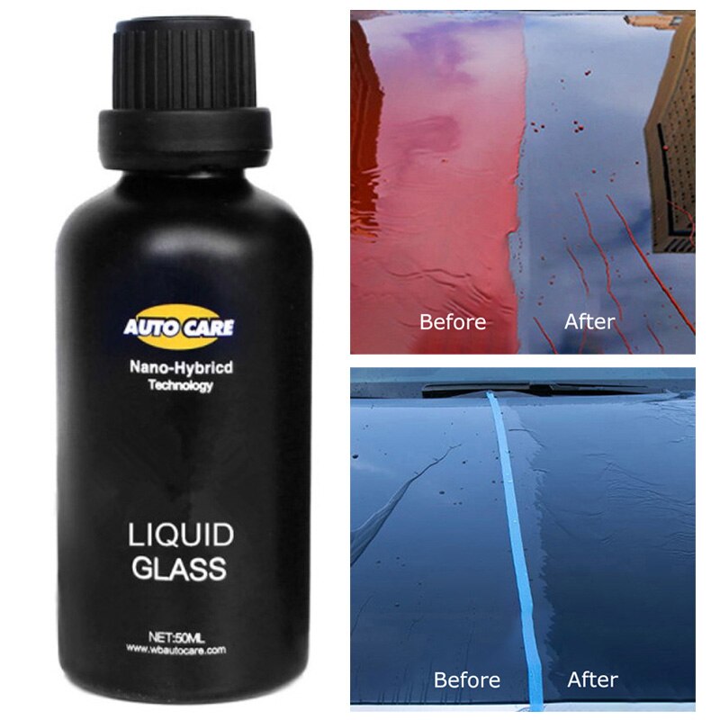 9H Glass Coating Liquid Set Nano Hydrophobic Glass Crystal Kit Anti Icing