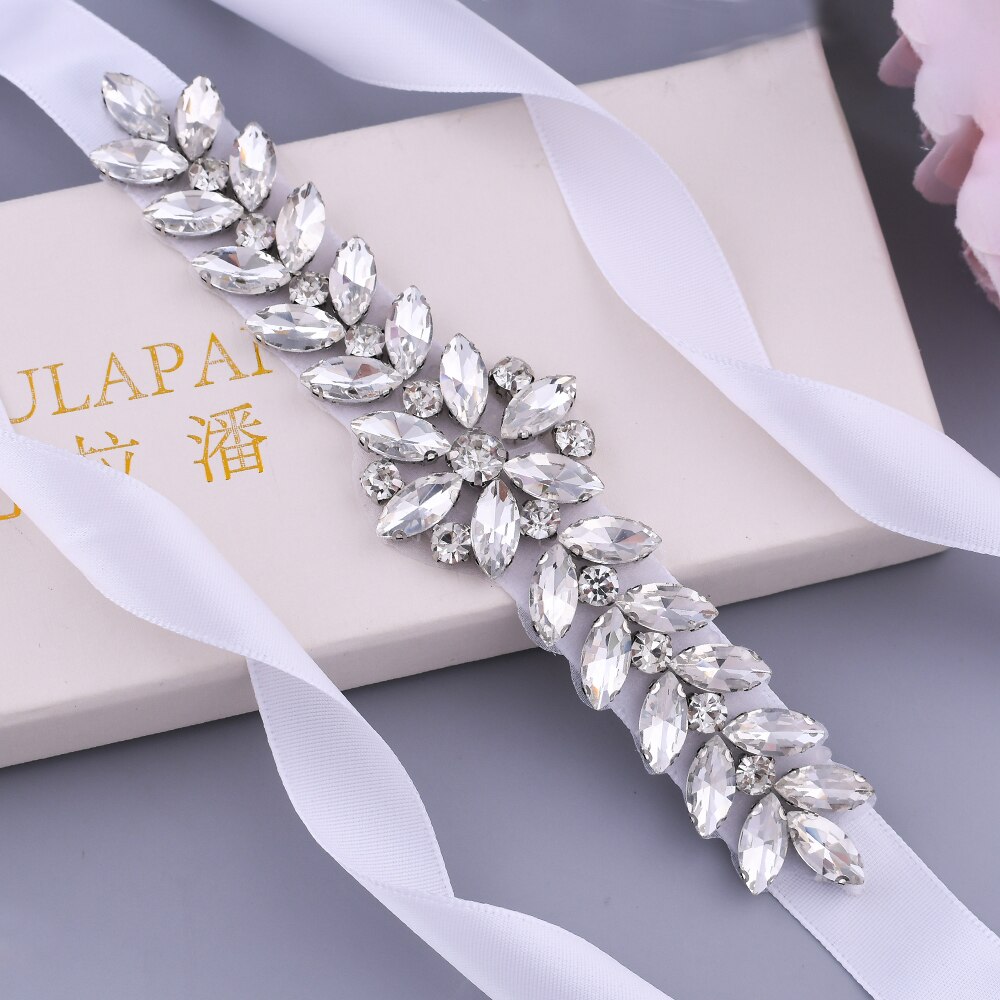 TRiXY S69 Hochzeit Gürtel Strass Gürtel Splitter Diamant Gürtel Braut Gürtel Hochzeit Kleid Zubehör Ehe Braut Braut Schärpen