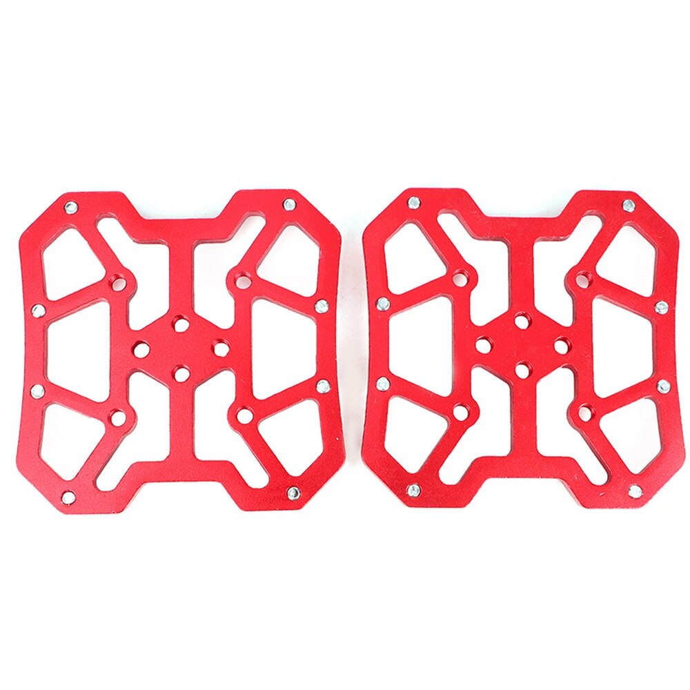 2pcs SPD Speedplay Bike Bicycle Platform Adapter Universal Clipless Platform Adapter Cleat Pedal for Bicycle Road Bike: Red