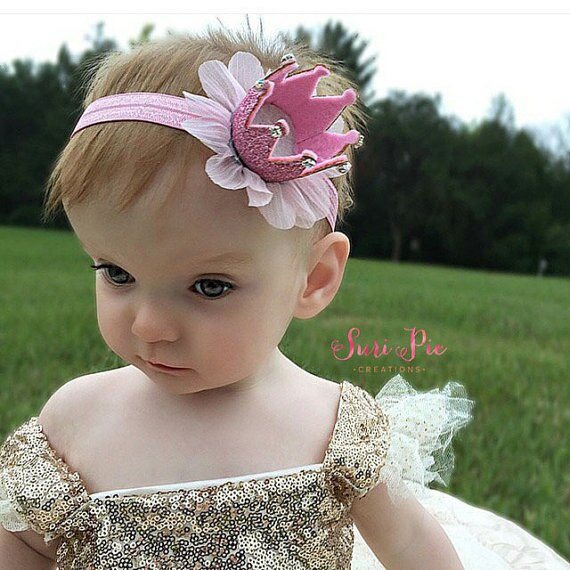 MAYA STEPAN 1 PCSBaby Ragazza Della Fascia Infantile Accessorio Dei Capelli del Panno Regalo di Compleanno Per Bambini Corona Floreale Dei Bambini Appena Nati Copricapi