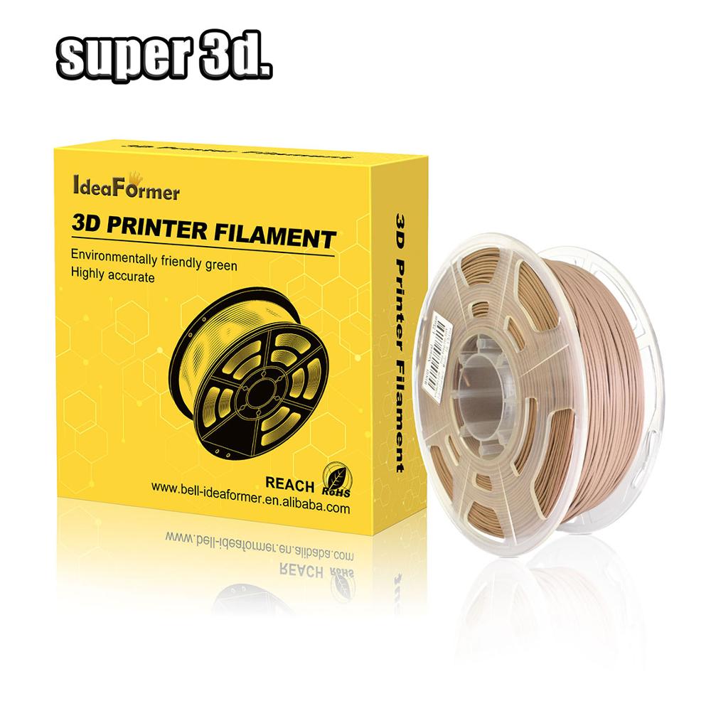 3D Drucker Filament Holz 1,75mm 1kg/2,2 lb holz kunststoff verbindung Material mit keine blasiert umweltfreundliche 3D druck Material