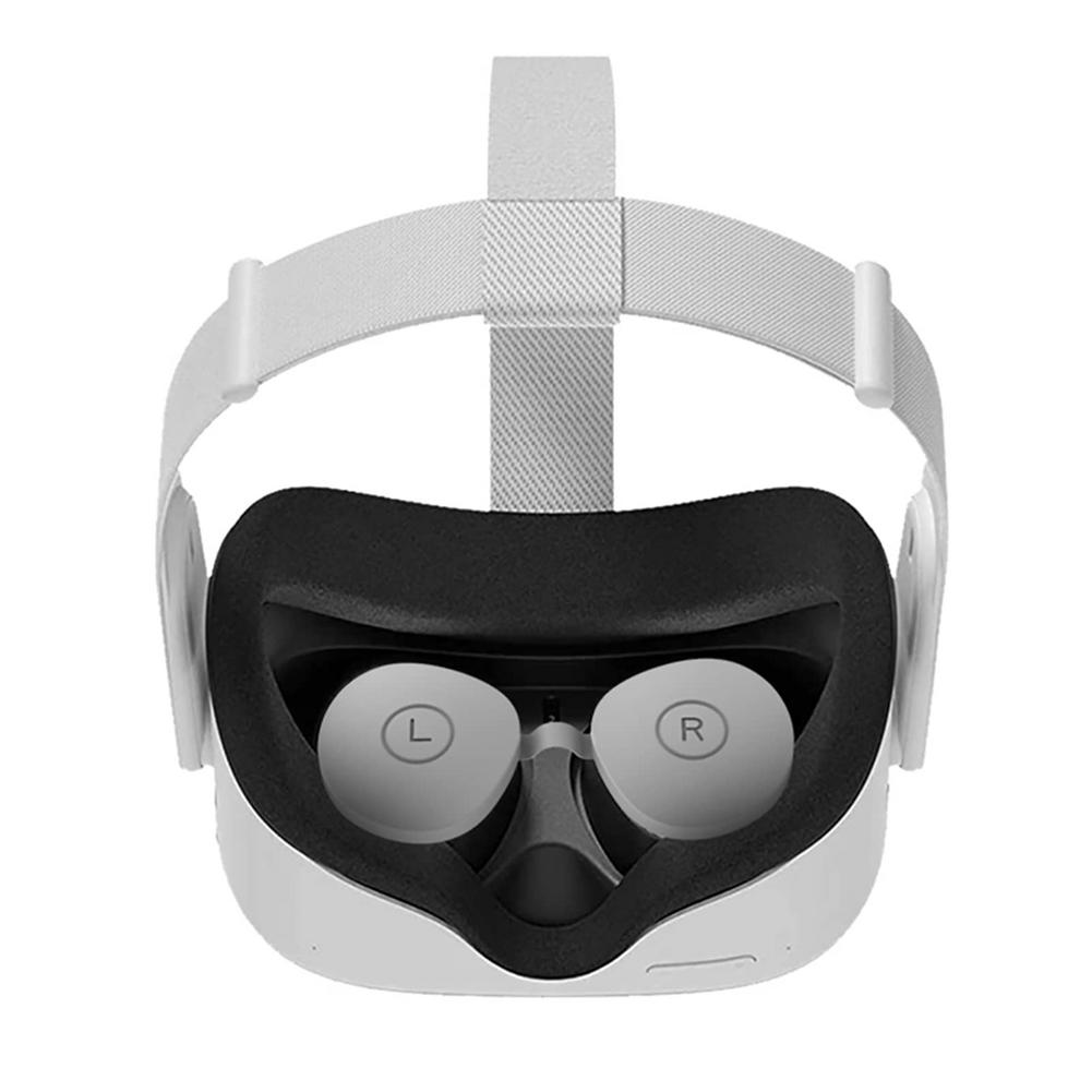 Lens Cover Dust Proof Silicone Lens Protector For Oculus Quest 2 Silicone Cover For Oculus Quest 2 VR Lens VR Accessories