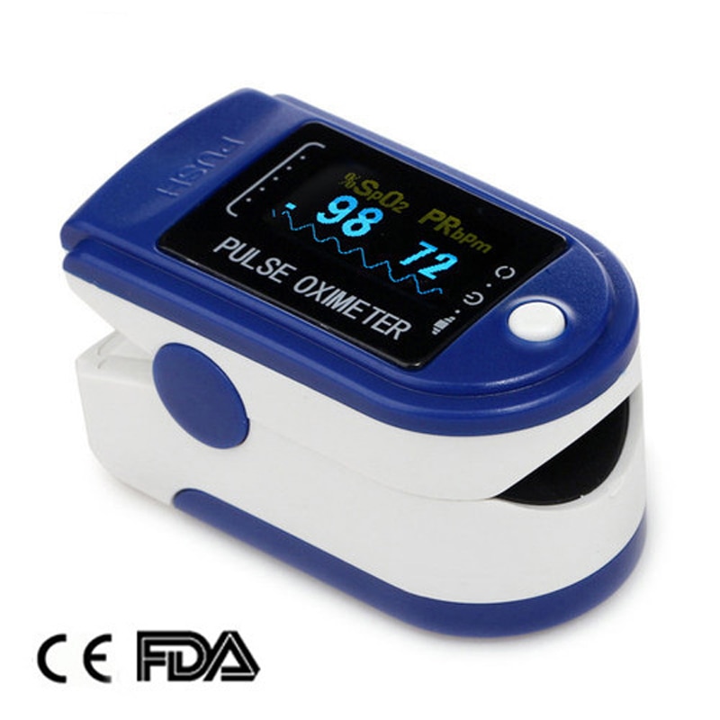 Oximetro De do Pulse Oximeter Blood Saturometro Monitor SPO2 PR Pulso Portable Pulsioximetro