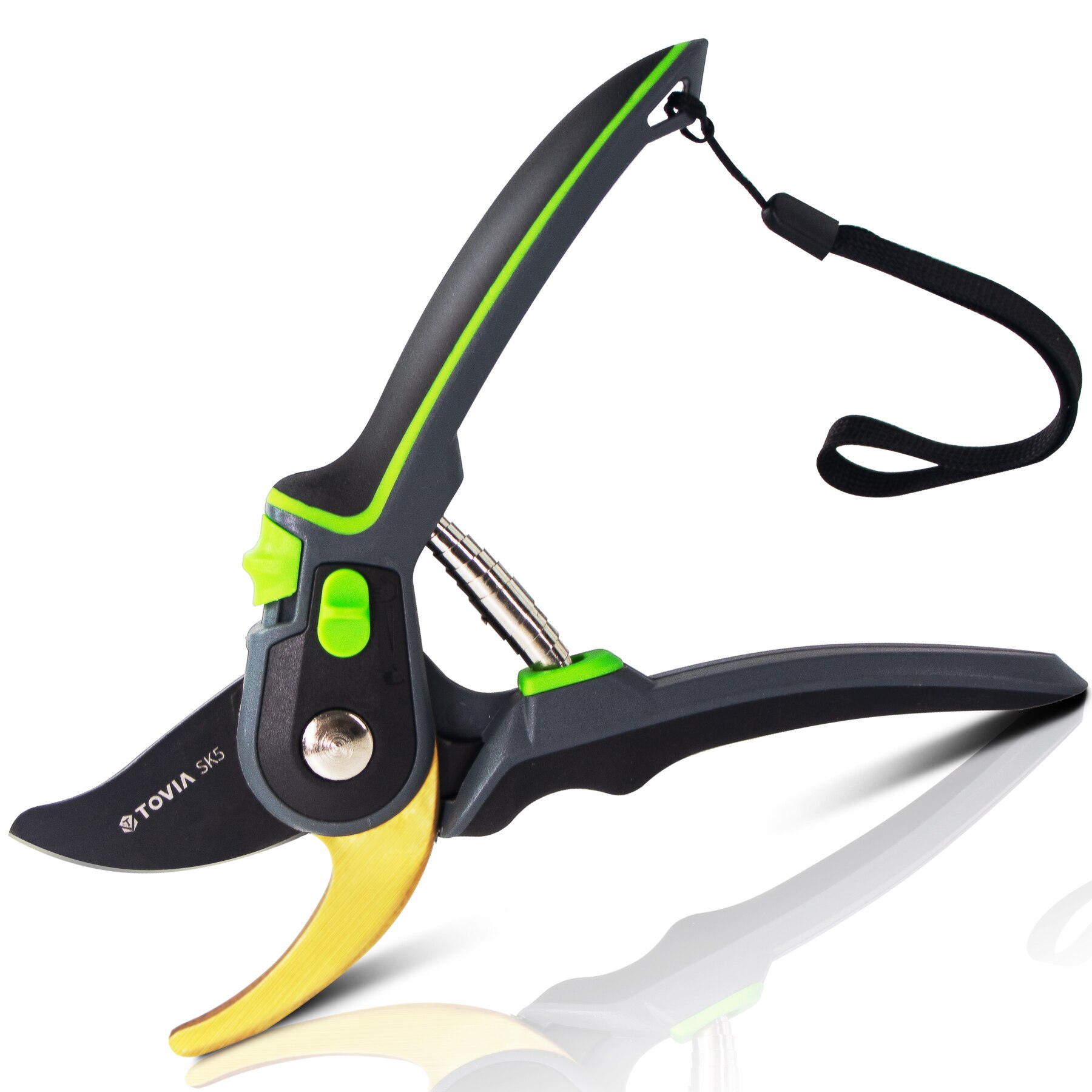 Forbici Da Potatura Elettriche VOLTIX - Taglio Fino A 25mm, Con 2 Batterie, Per Alberi Da Frutto, Viti E Giardinaggio