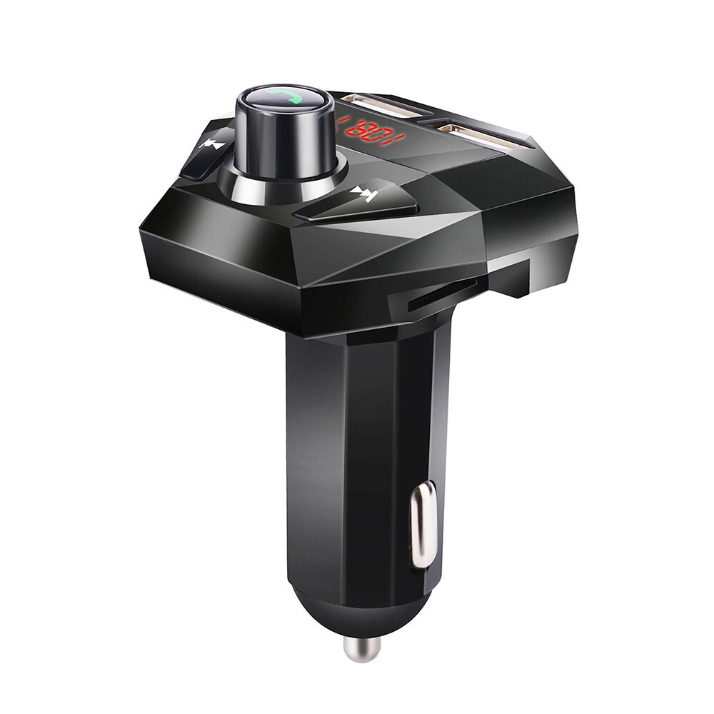 Freisprecheinrichtung fürs auto, bluetooth-kompatibel, 5.0 kabellose fm-transmitter für  mp3 spieler , 3.1a usb-ladegeräte, autozubehör mit led-anzeige