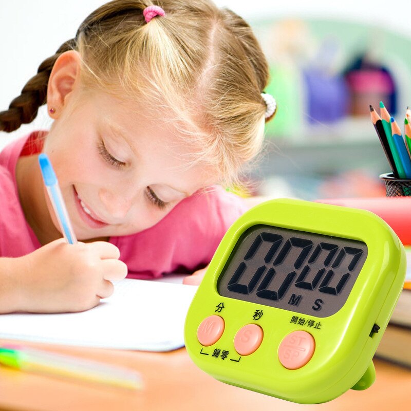 Bake the kitchen clock timer countdown timer chronograph stopwatch students electronic reminders