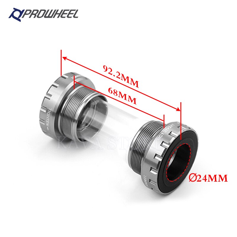 PROWHEEL ROAD Bike Crank 170 172.5mm 110/130BCD Crankset with BB Bottom Bracket Foldable Bicycle Cranks Aluminum Alloy