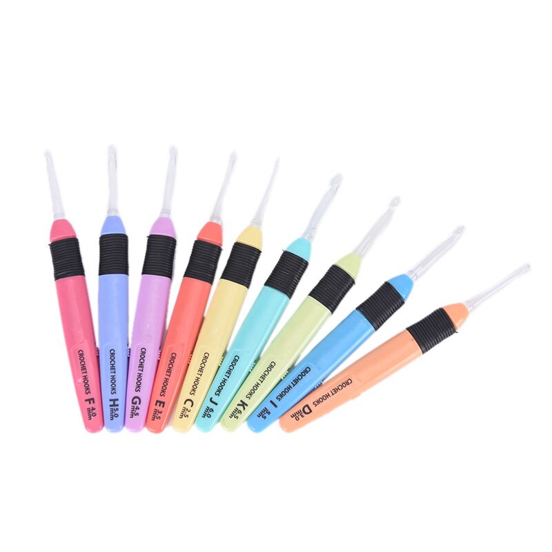 Beschikbaar Naalden Led Light Up Haaknaald Breinaalden Weave Naaien Accessoires 2.5Mm-6.5Mm