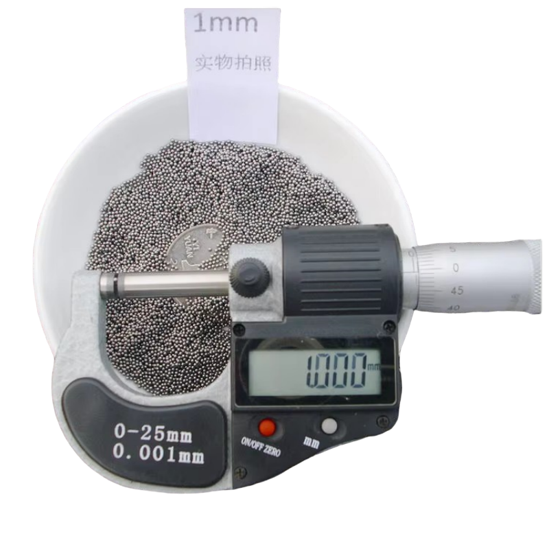 10000 st. dia 1mm kolstålskulor med diameter 1 mm lagerkulor
