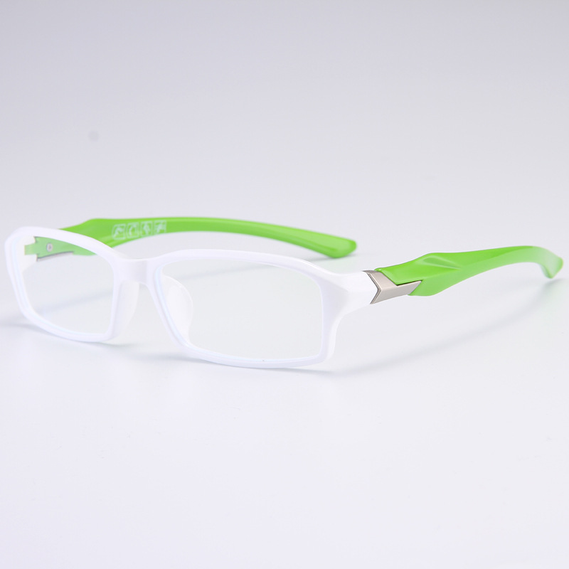 Zerosun Occhiali bianchi Uomo Donna Occhiali sportivi Montatura Uomo Donna TR90 Occhiali per lenti ottiche da prescrizione: Cachi