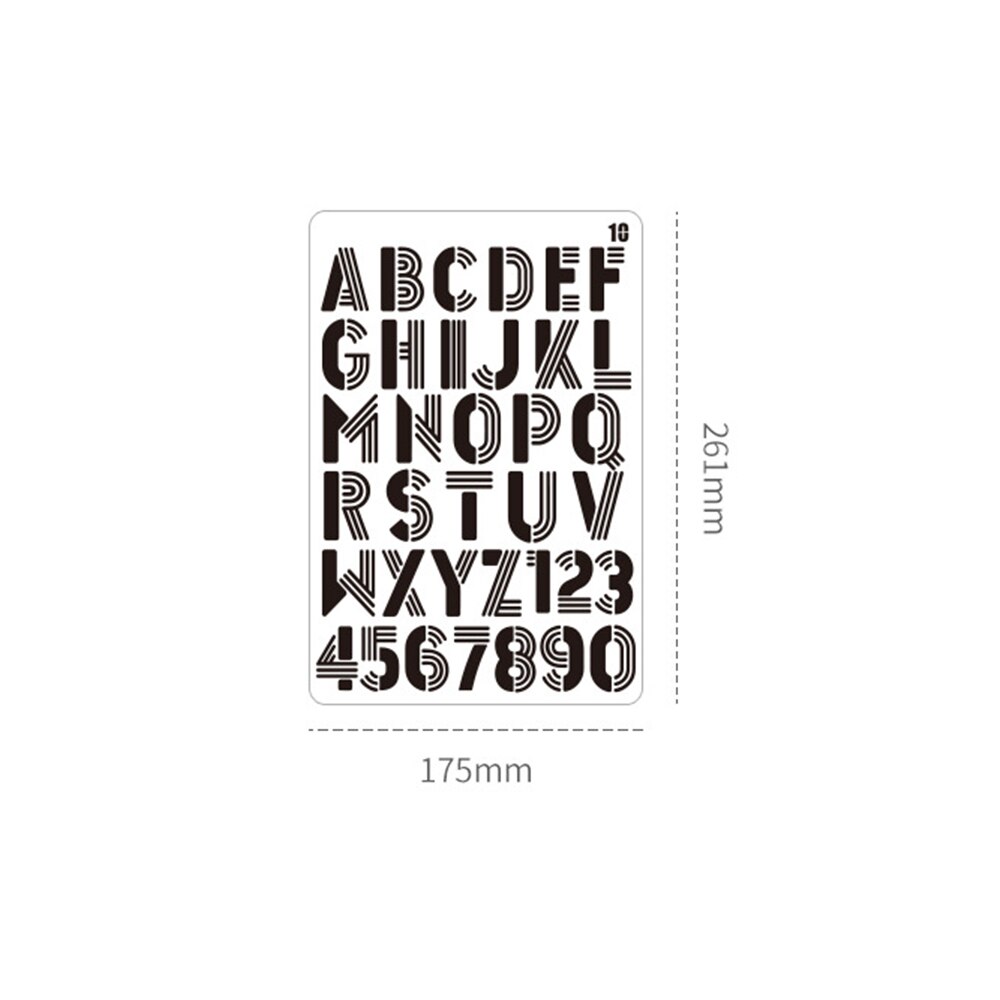 FR POCHOIR DE lettrage lettre Alphabet pochoirs peinture papier FR POCHOIR DE lettrage lettre Alphabet pochoirs peinture papier