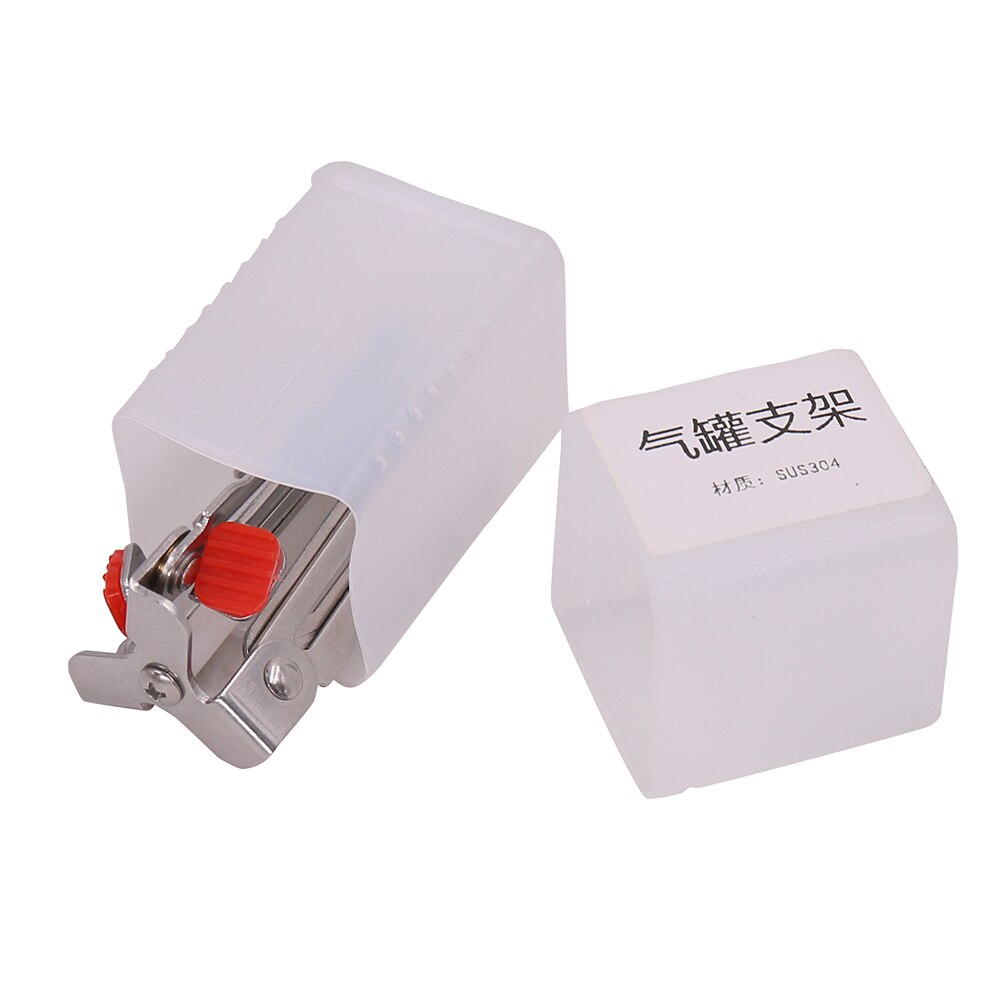 Outdoor Stove Base Fixed Support Gas Stove Fixed Bracket Folding Triangular Bracket Gas Cylinder Tripod Holder Support