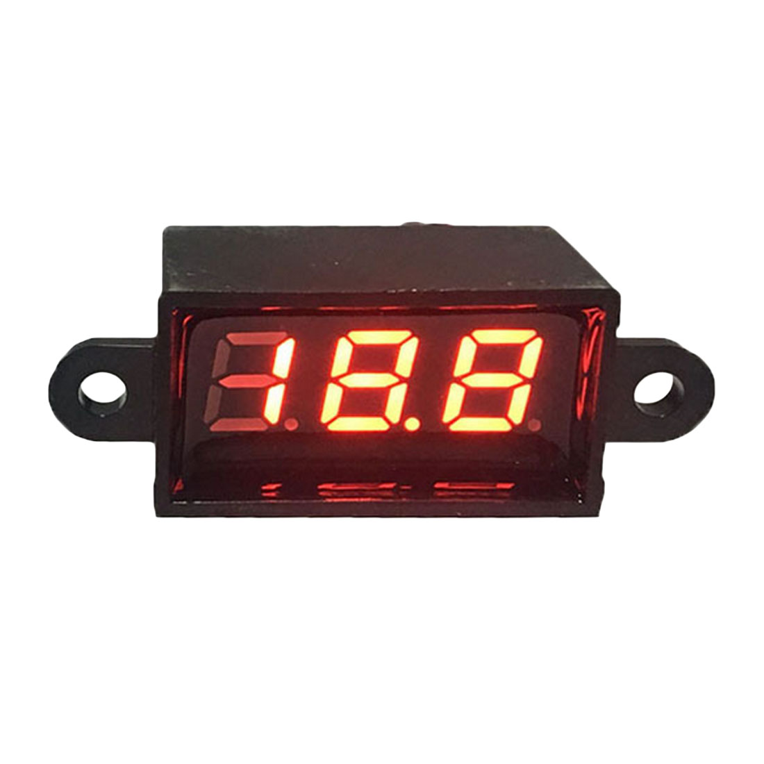 Waterdicht 0.28 Dc 3.5-30V Mini Digitale Led Voltmeter Volt Meter 12V Auto Moto Range Dc 3.50-30.0V Auto Elektrische Spanning Ampèremeter: LED Red 