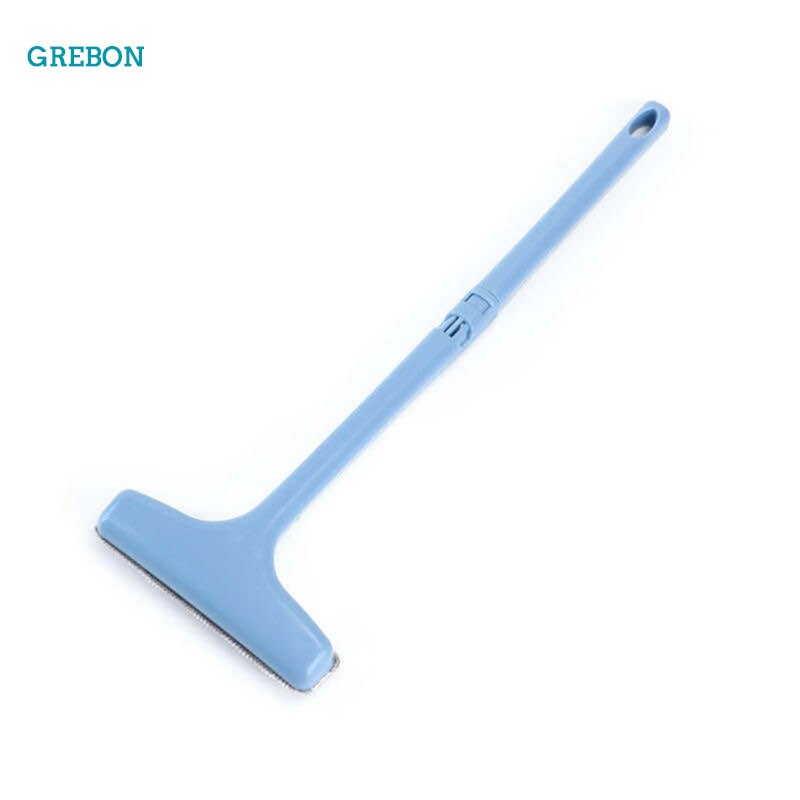 Double Side Glass Cleaner Multipurpose Window Glass Cleaning Brush Dust Cleaner Brush For Washing Window Glass Wiper Household: normal blue