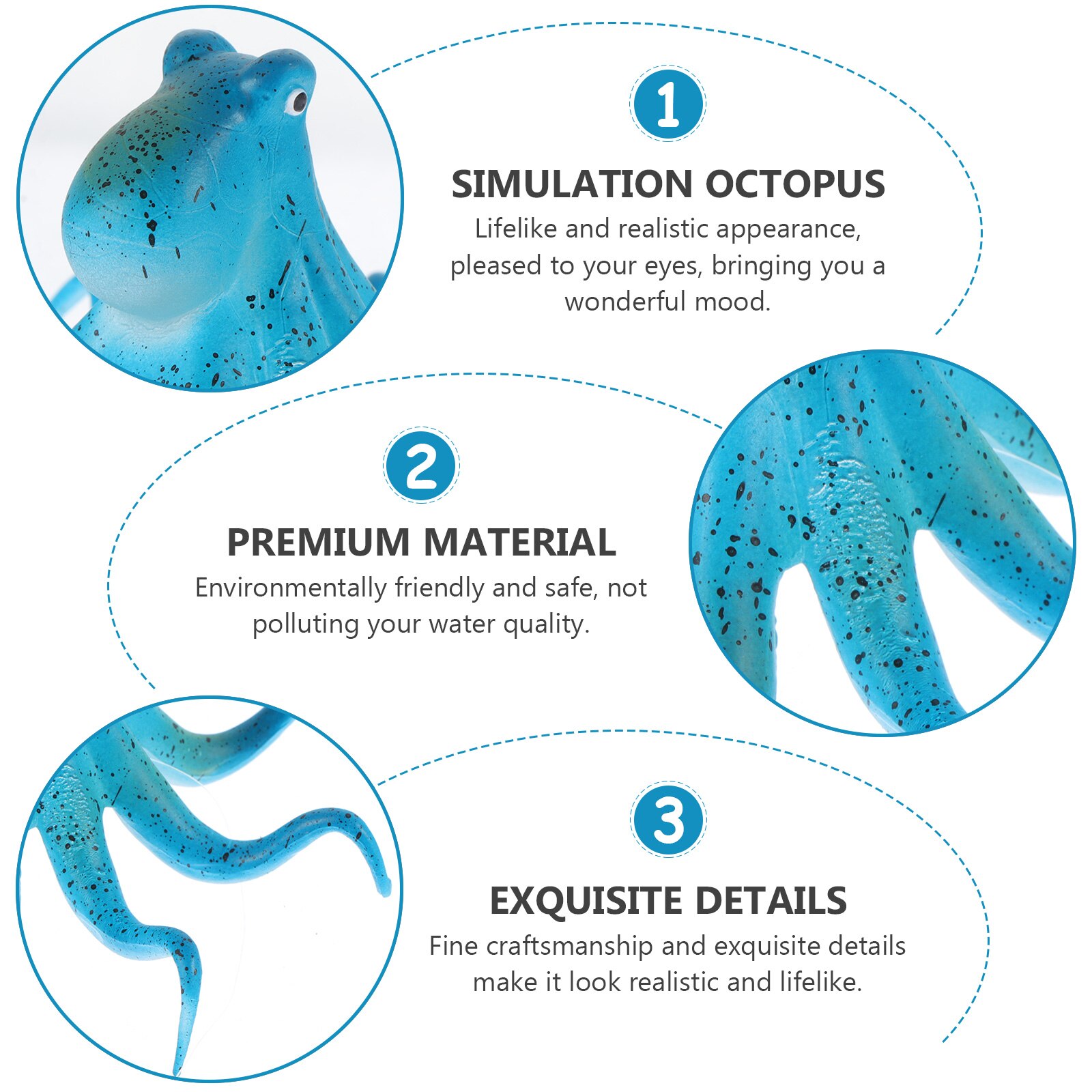 Fish Tank Landscape Devilfish Aquarium Decor Fish Tank Decorative Supply