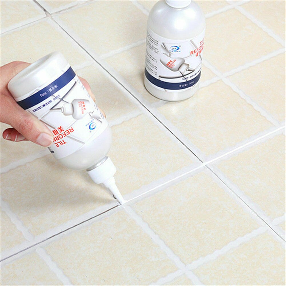 Tile Paste Adhesive Tube 280ml Grout Pen Restore the Look of Tile Grout Lines PAK55