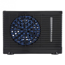 Portable 12V Mini Air Cooler Evaporative Water Cooler Cooling Fan Car Truck Home