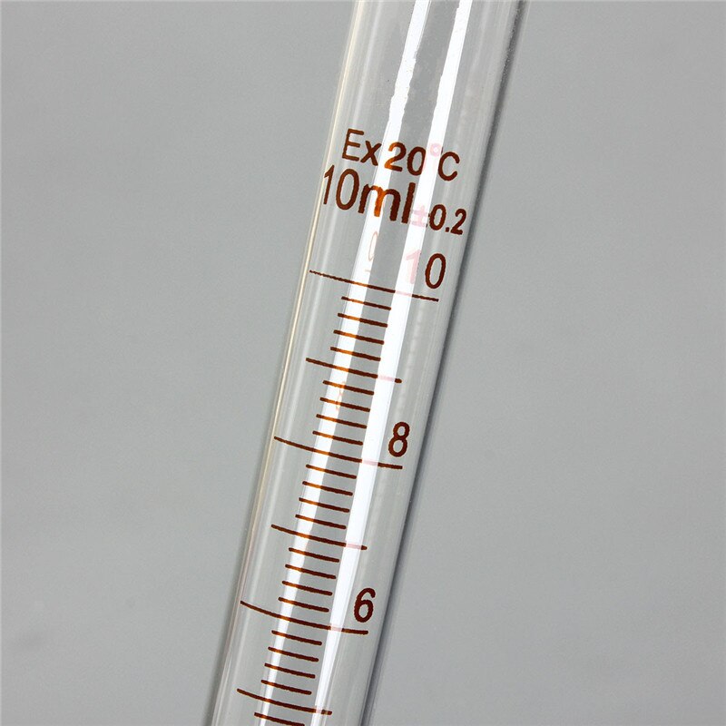 10ml mätglas mätcylinder kemi labb pip mått
