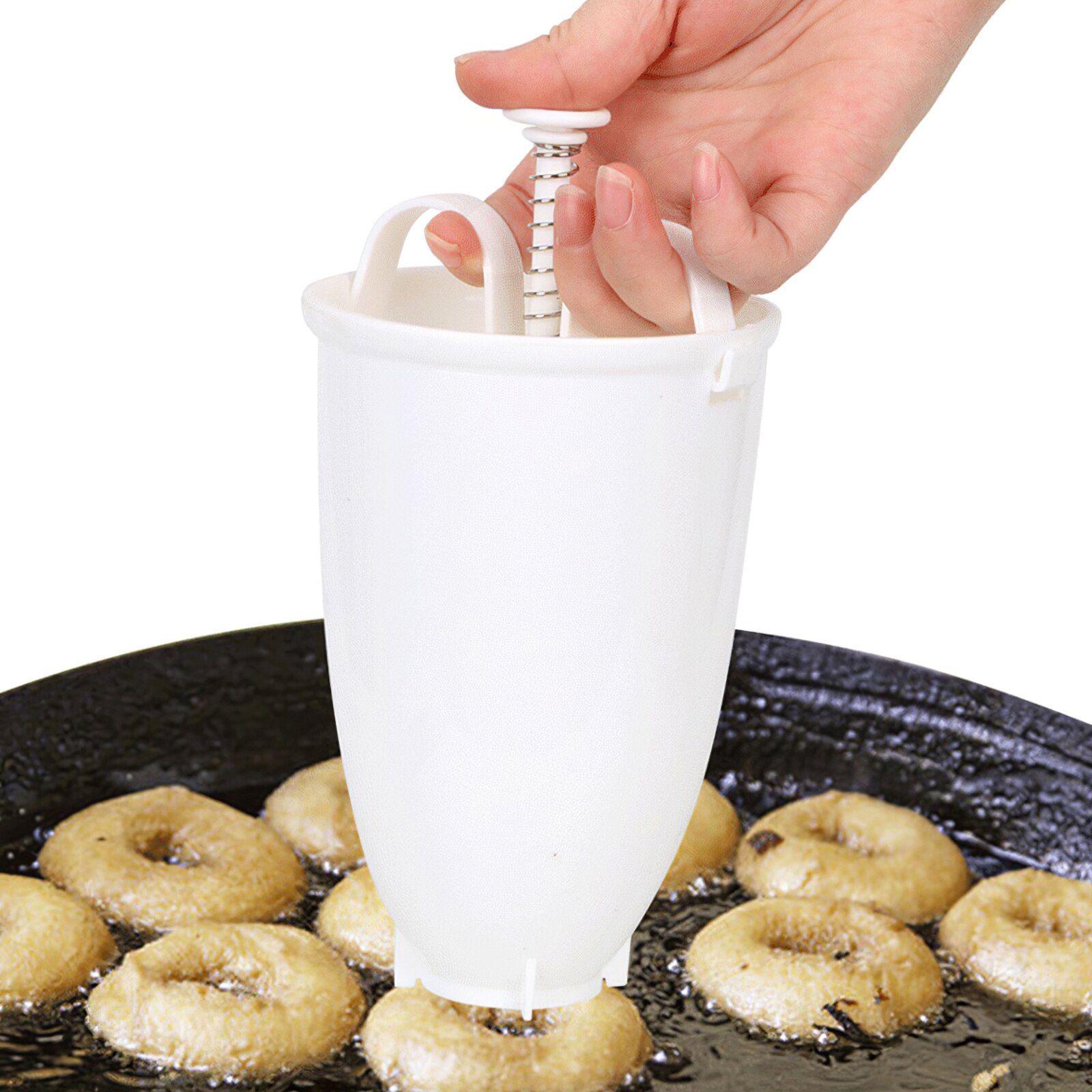 Manual Donut Maker Compression Spring Maker Lightweight Donut Baking Mold Producer Donut Baking Tool For Kitchen Bread Shop