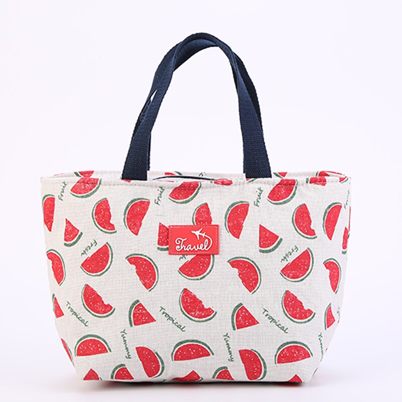 Grappige Cartoon Kids Bento Cooler Zakken Lunch Tas Voor Vrouwen Flamingo Thermische Ontbijt Eten Doos Draagbare Picknick Reizen