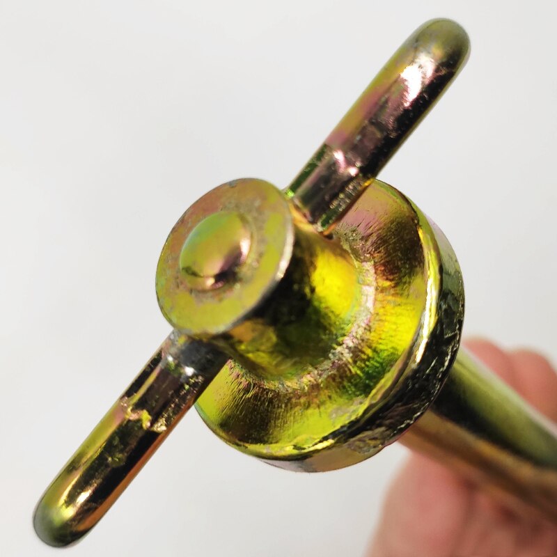 Anhängerkupplungsstift/Clip-Zubehör für Traktoren, Anhängerkupplungsstift mit Drehgriff, Heftungsstift mit Clip-Zubehör für Traktoren