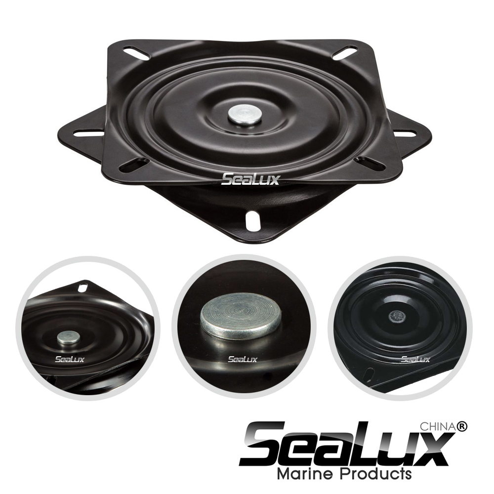 Sealux Seat swivel plate Seat rotation plate 360 degree Bar Stool, Chair, Boat, Van pilot seat, Office, Home Hardware Accessory