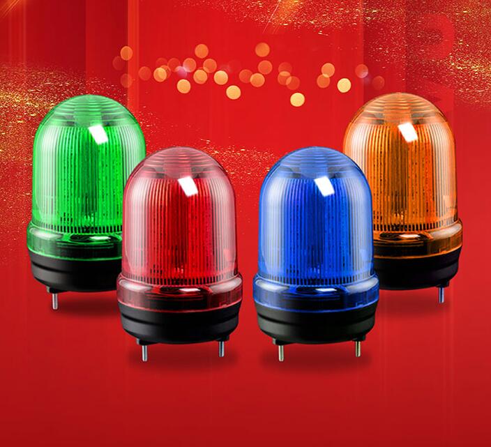 Led bil buss lastebil lastebil portåpner motor advarsel blinkende lampe lys fyrtårn rotere strobe nødsituasjon (med summer)