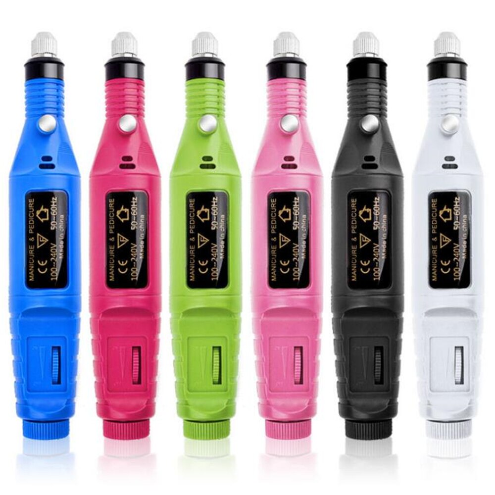 Electric Nail Drill Machine Manicure Machine Pedicure Drill Set Nail File Grinder Polisher Nail Art Equipment Tools
