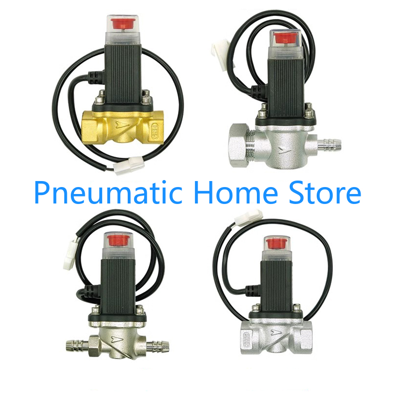 LPG Natural Gas Emergency Shut Off Solenoid Valve DC9V-12V 1/2" 3/4" 1" Kitchen & Household Valve