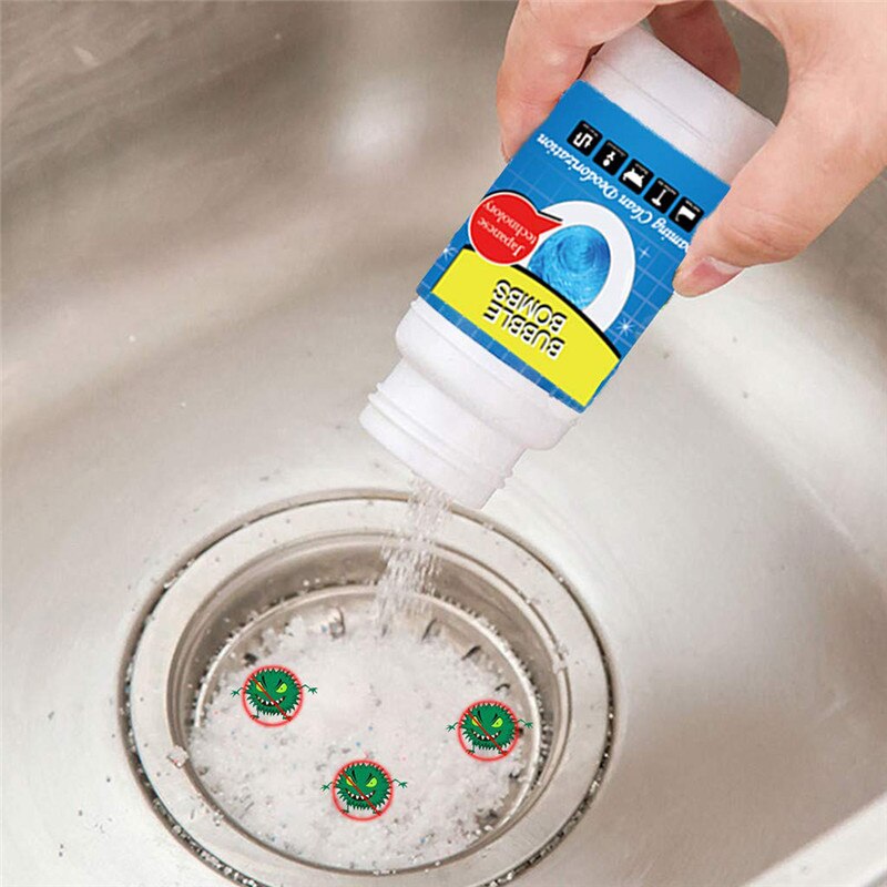 Original All-Purpose Cleaner Wc Sink & piso Dreno Cleaner ferramentas da cozinha Rápida Formação de Espuma limpador de cachimbo dreno cabelo catcher