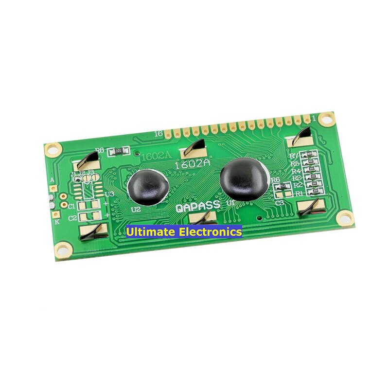 Pantalla azul LCD1602 con retroiluminación LCD, 1602A-5V, 1 unidad