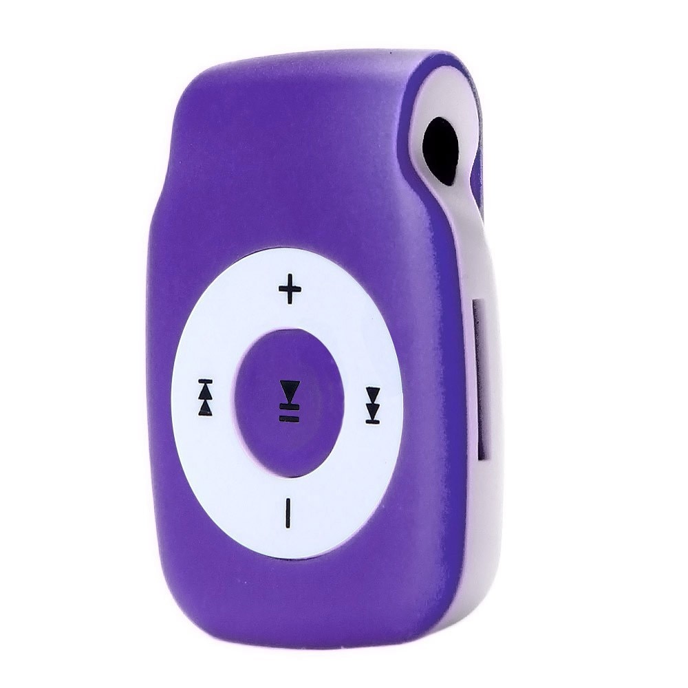 Odtwarzacz MP3 Clip Metal Plastik - Slot na Kartę Micro SD TF - Sportowy Odtwarzacz Muzyki