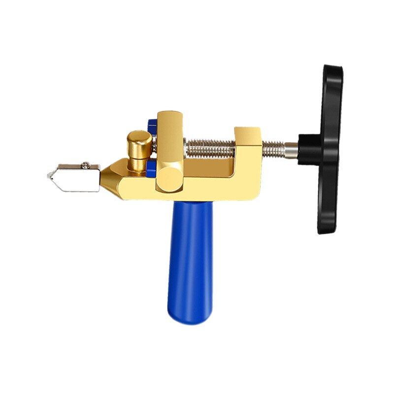 Cortador de vidrio multifuncional, herramienta de corte Manual para espejos de azulejos, herramienta de corte de fácil deslizamiento, herramienta para cortadora de azulejos cerámicos: Default Title