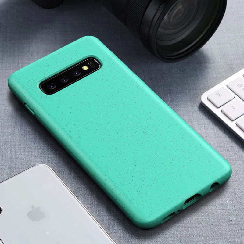 VISEAON's diverse kleuren comfortabele GEEN-Vingerafdrukken back cover UNBreak Mobiele telefoon case voor SAMSUNG S10